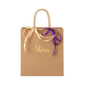 Personalized Kraft Gift Bag with Name