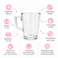 Personalized Glass Mug with Name – image 2