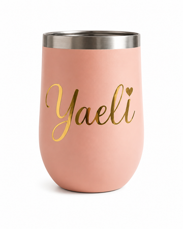 350ml Metal Thermal Mug | Keeps Drinks Hot and Cold | Stainless Steel Mug with Lid