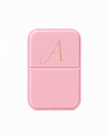 Compact Foldable Makeup Mirror with Customization – Perfect Gift with Personalized Name