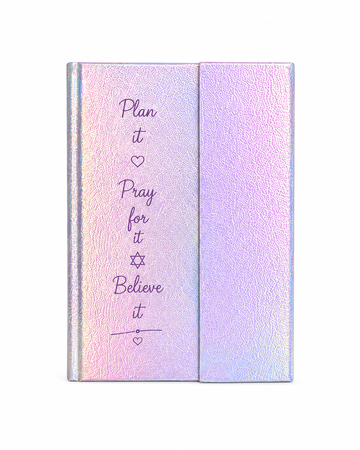 A6 Personalized Holographic Notebook | Customizable Designed Notebook with Name or Phrase