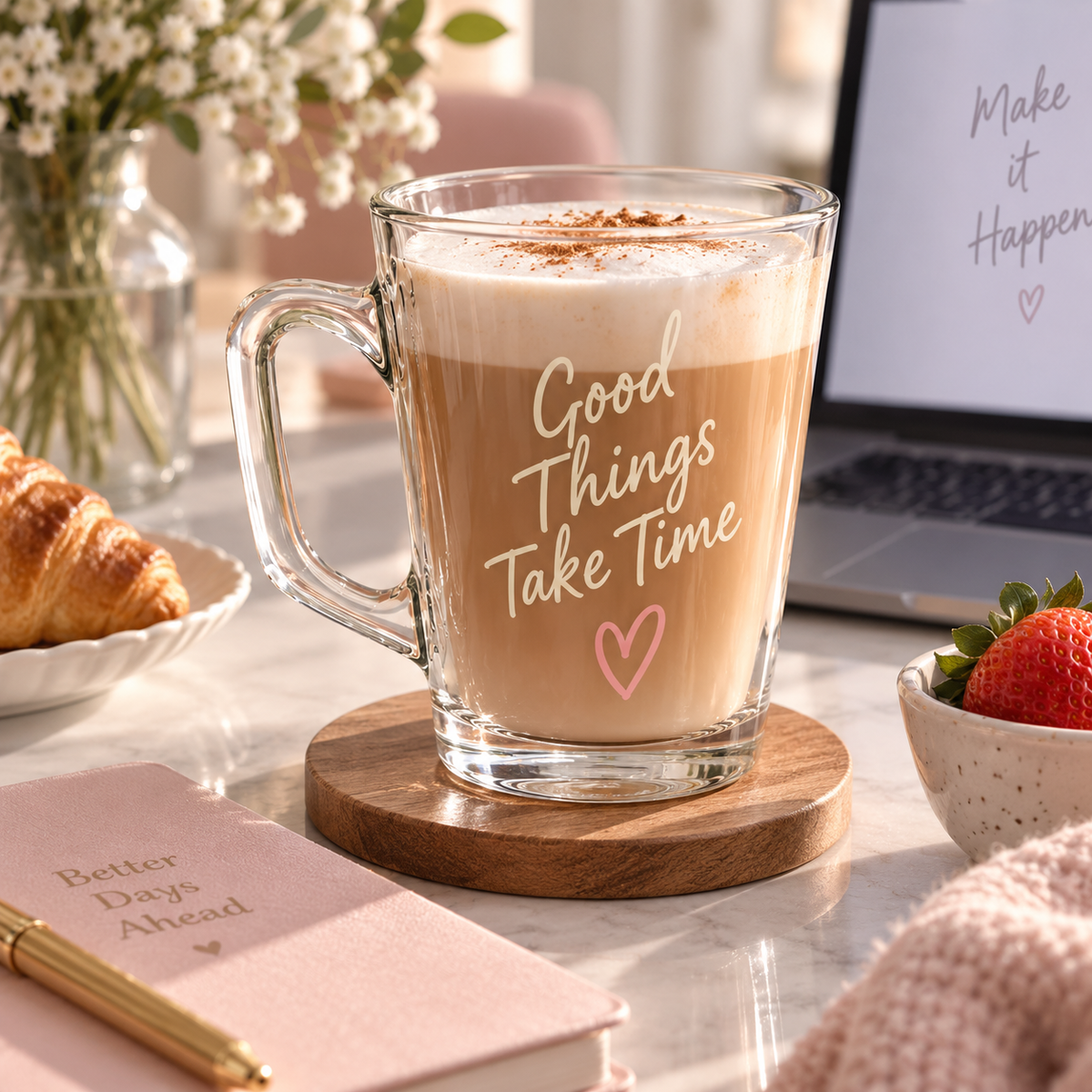 Personalized Glass Mug with Name – image 4