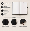 Personalized Black A5 Notebook with Name – image 2