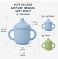 Personalized Kids' Silicone Sippy Cup with Name – image 2