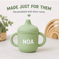 Personalized Kids' Silicone Sippy Cup with Name – image 4
