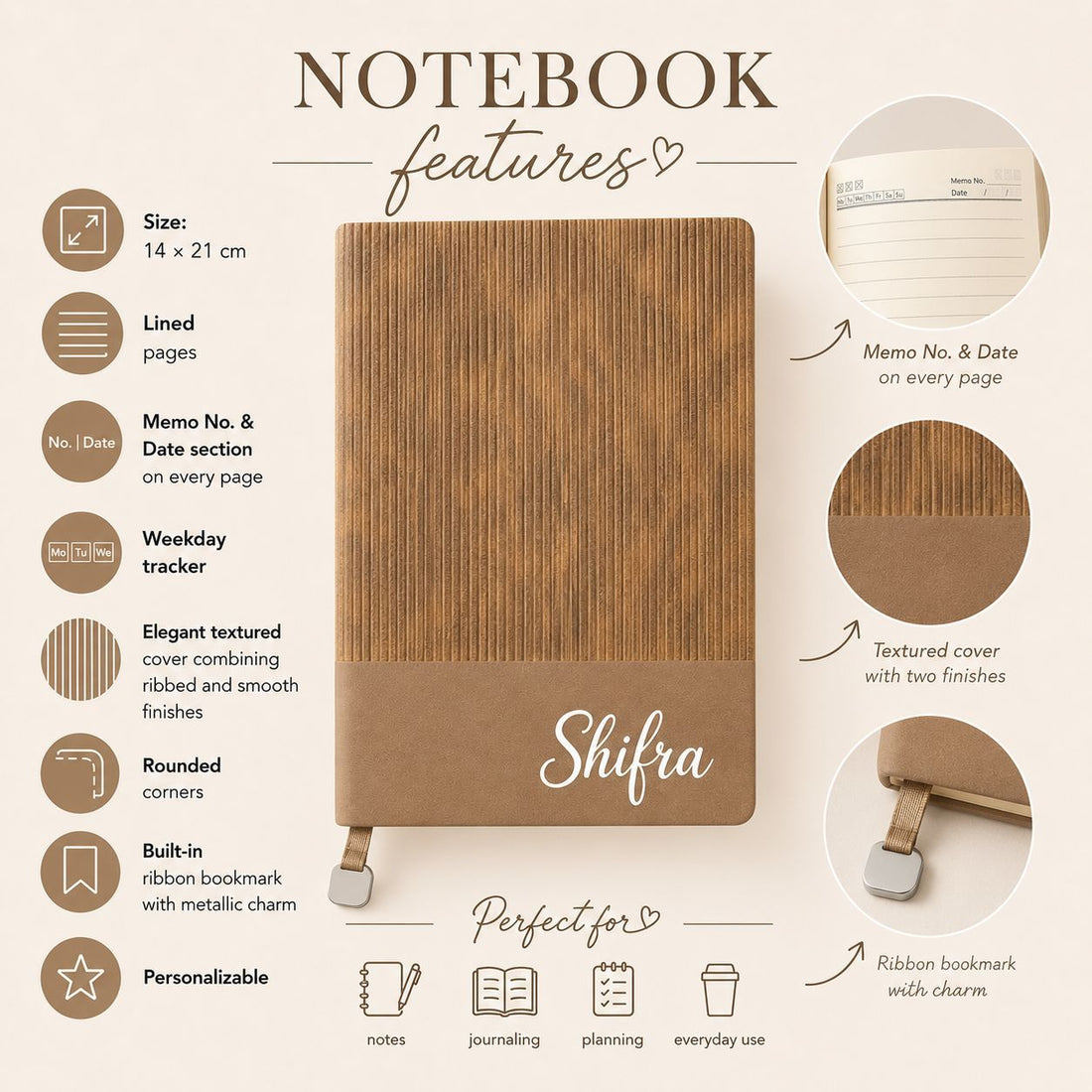 Personalized Notebook with Name