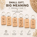Personalized Wooden Keychain with Name or Message – image 3