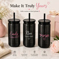 Personalized Black Tumbler with Name – image 3
