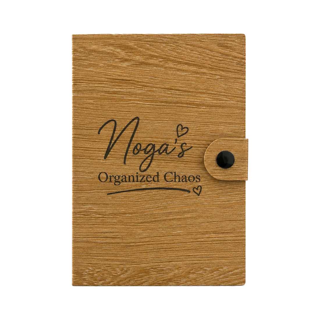 Personalized Organizer Notebook with Name