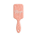 Personalized Pink Hair Brush with Name